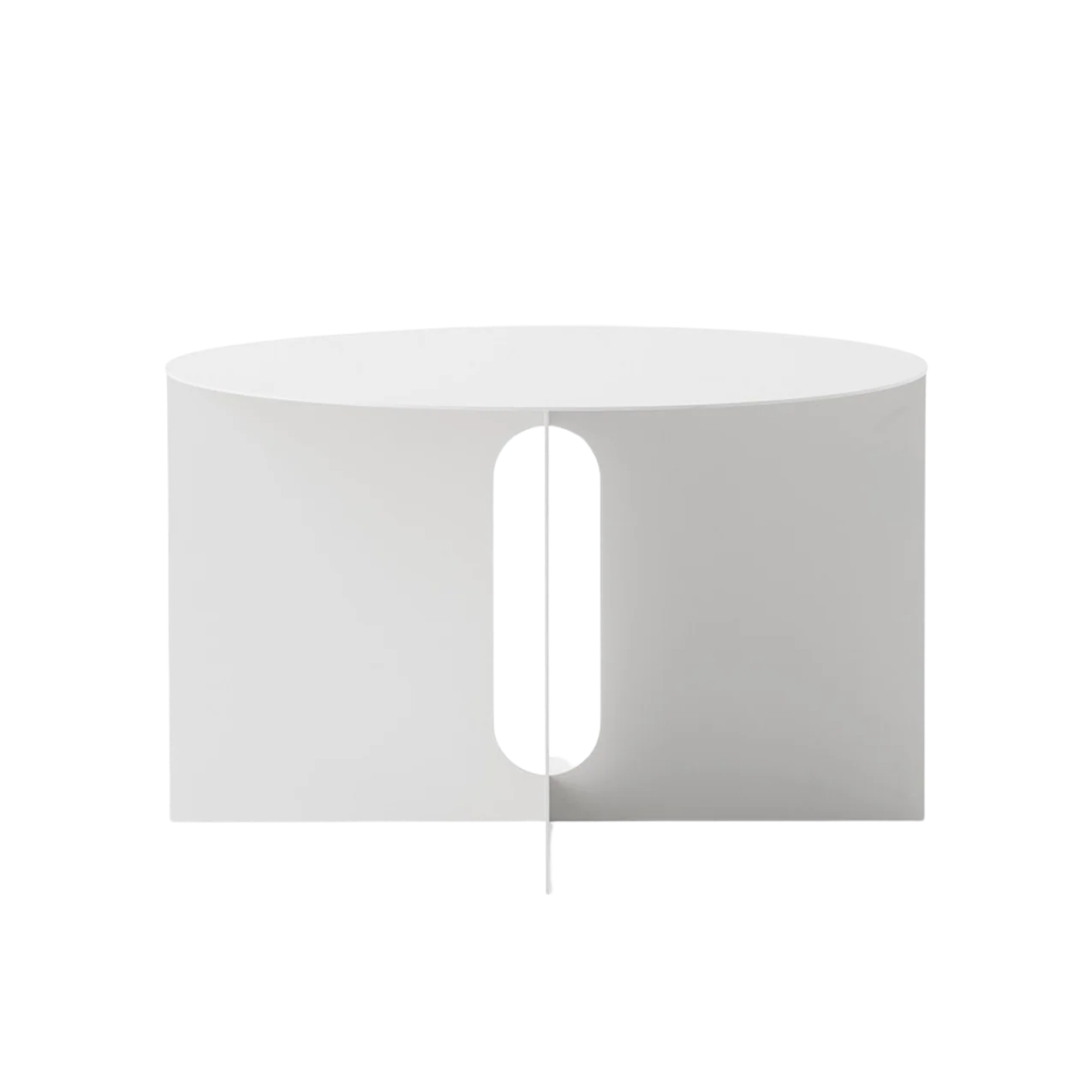 Androgyne Side Table Ø63 - Ivory Base