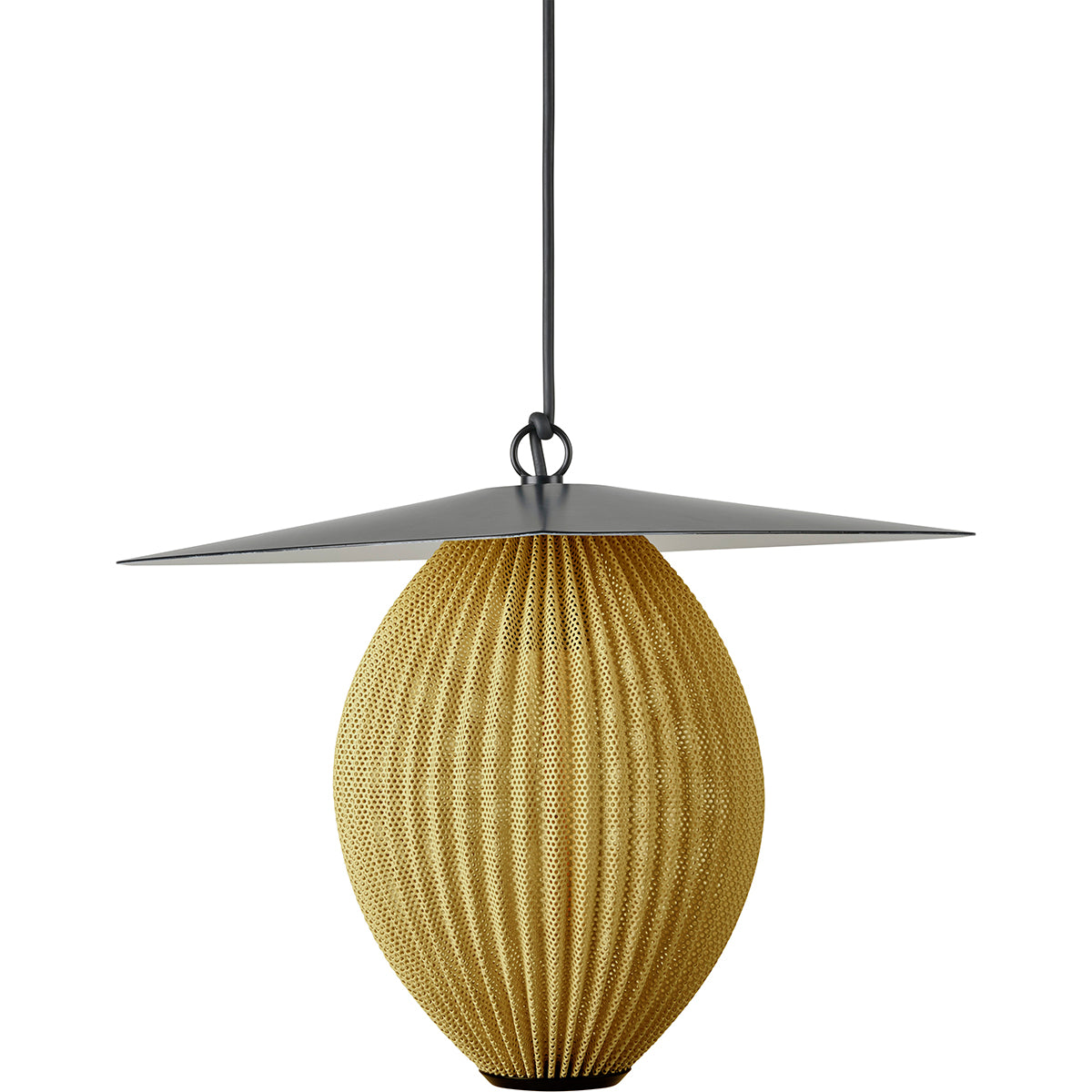 Corp De Iluminat Suspendat Satellite Outdoor - Mustard gold Semi Matt