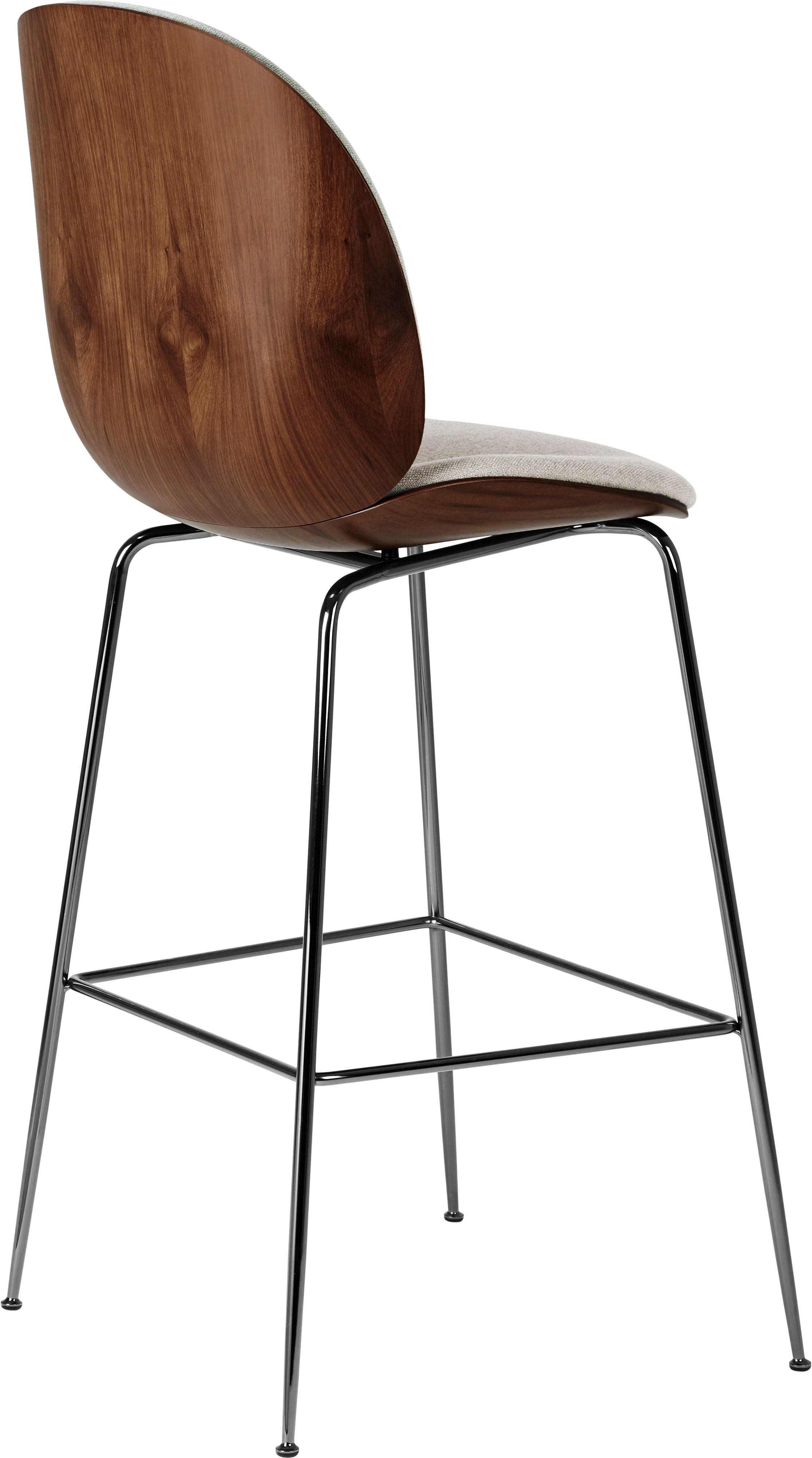 Scaun De Bar Beetle - 3D Veneer - Șezut si Spătar Tapițat