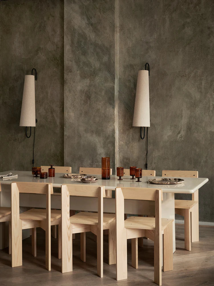 Ancora Wall Lamp - 100 Black/Natural
