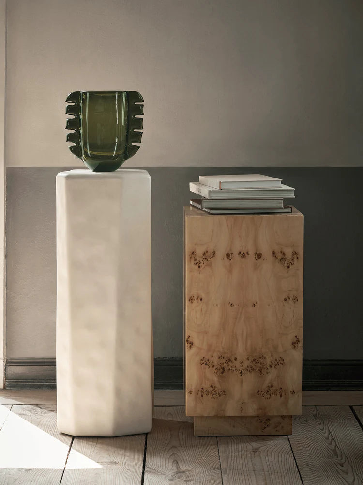 Burl Side Table - Natural