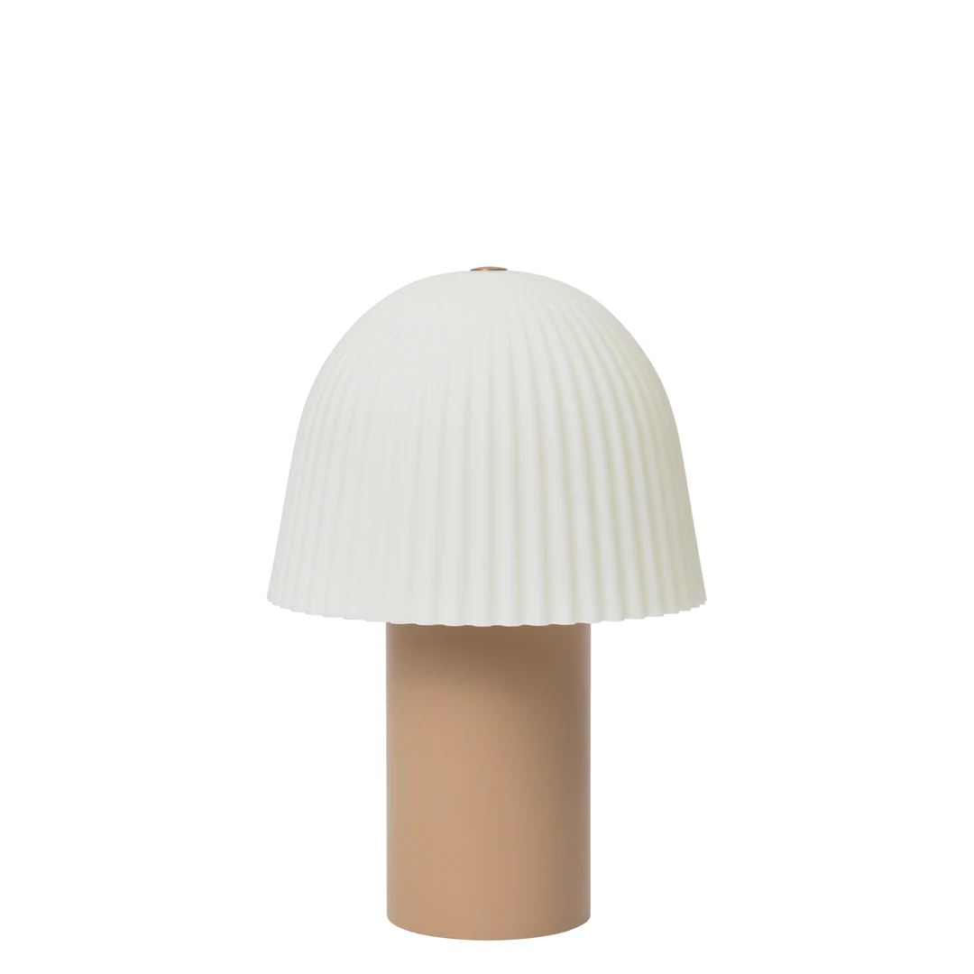 Frill Portable Lamp - Rose/White