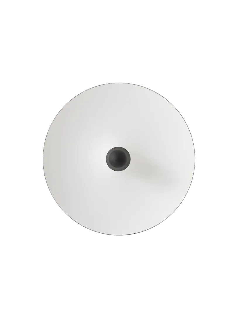 Kantarell Wall & Ceiling Lamp - Black