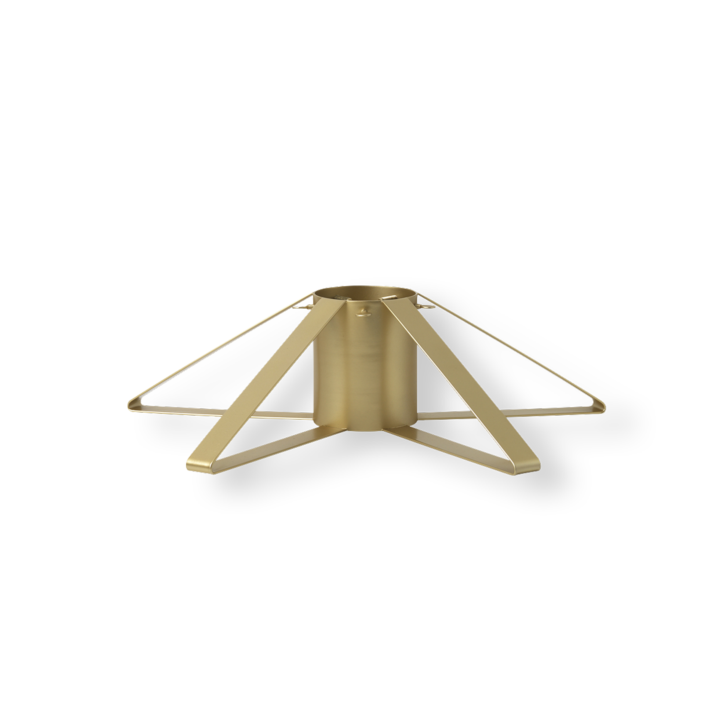Christmas Tree Foot - Brass