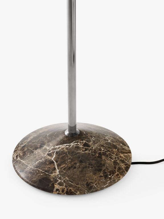 Lampadar Gio LN28 - Emperador Marble and Dark Chrome