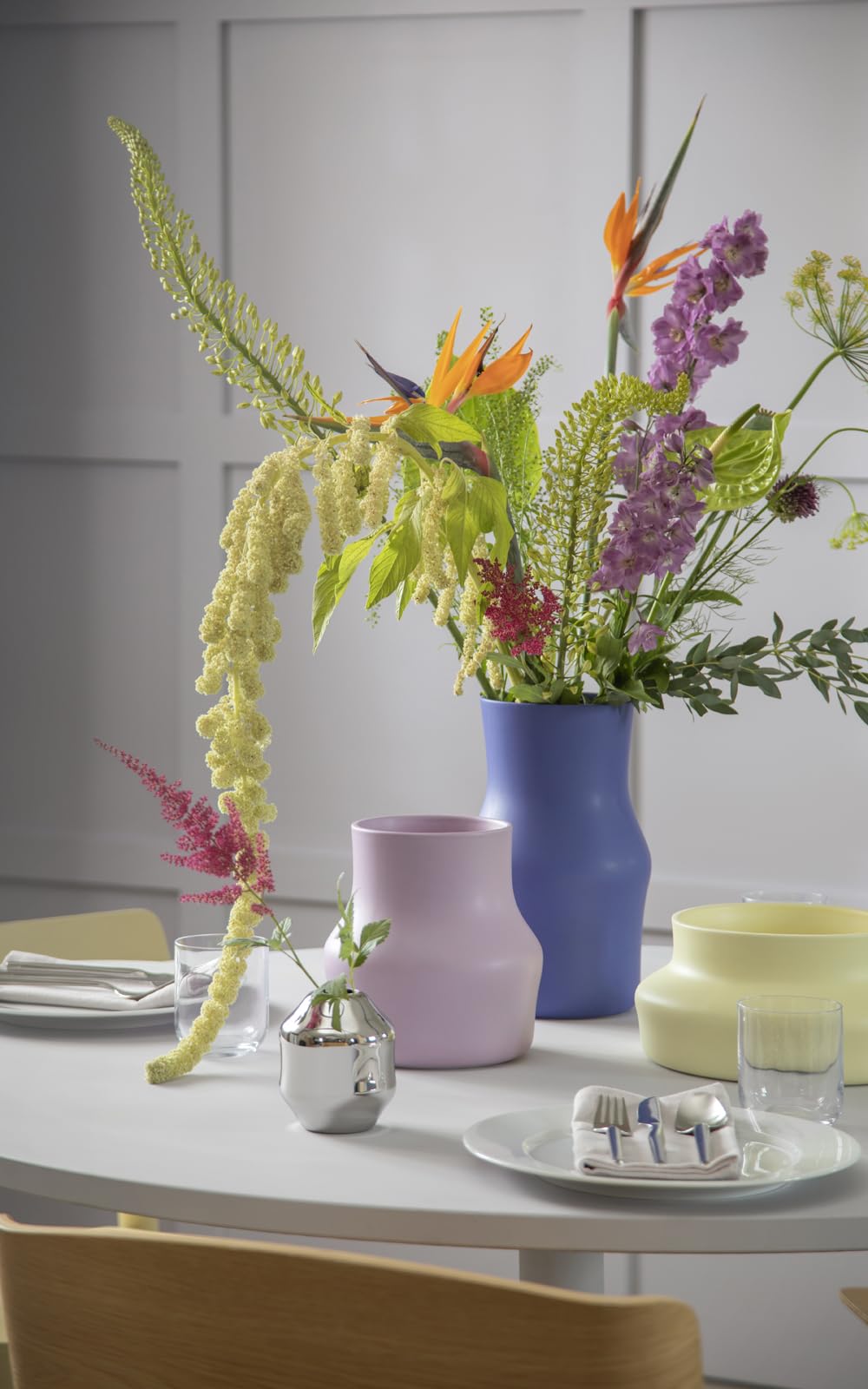 Dorotea Vase - Iris Blue