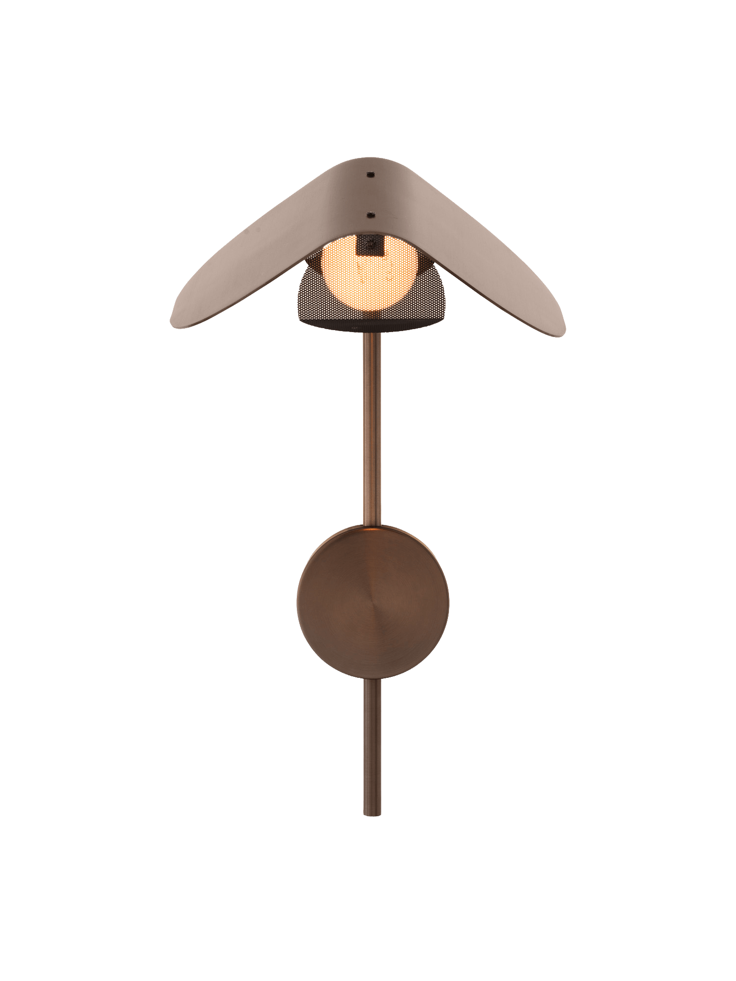 Aplica Wing - Bronzed Aluminium