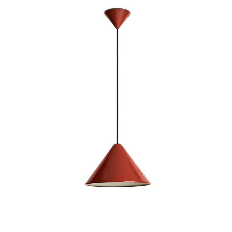Compass Pendant - Pompeian Red