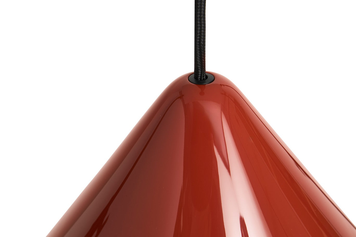 Compass Pendant - Pompeian Red