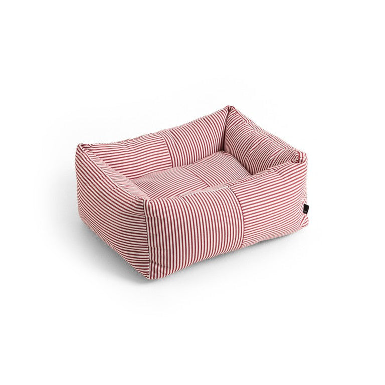 HAY Dogs Bed Zip - Red and white stripe