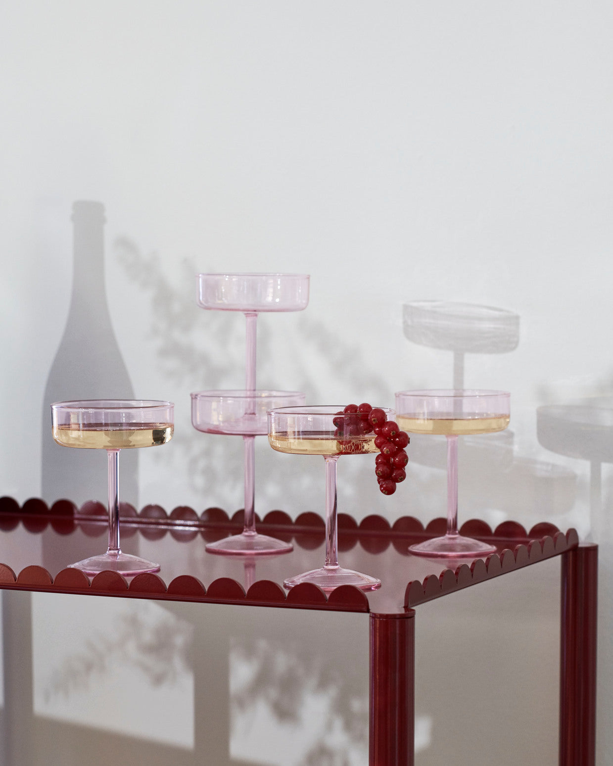 Set de 2 Pahare Tint Coupe - Roz