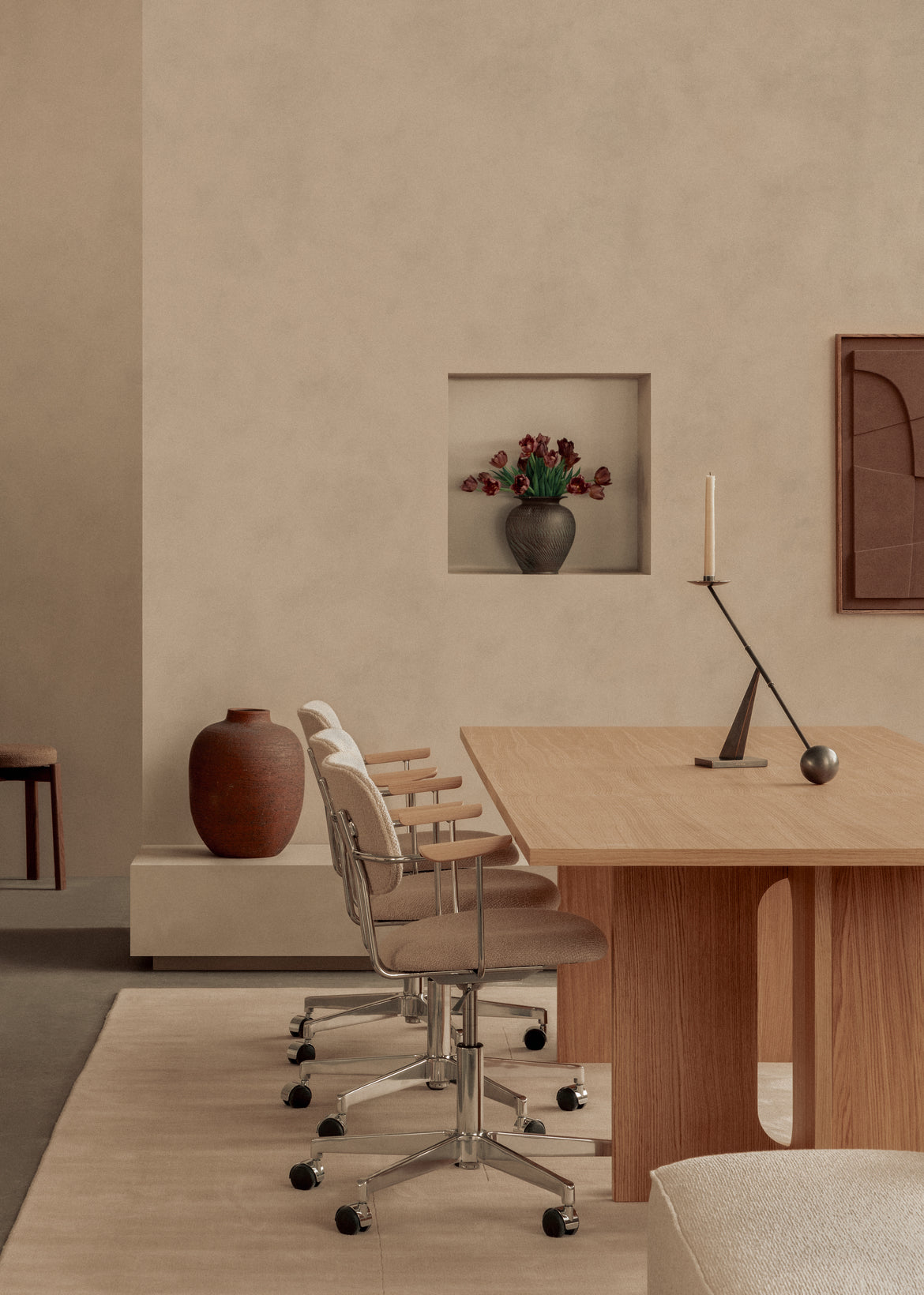 Androgyne Dining Table Rectangular 210, Natural Oak