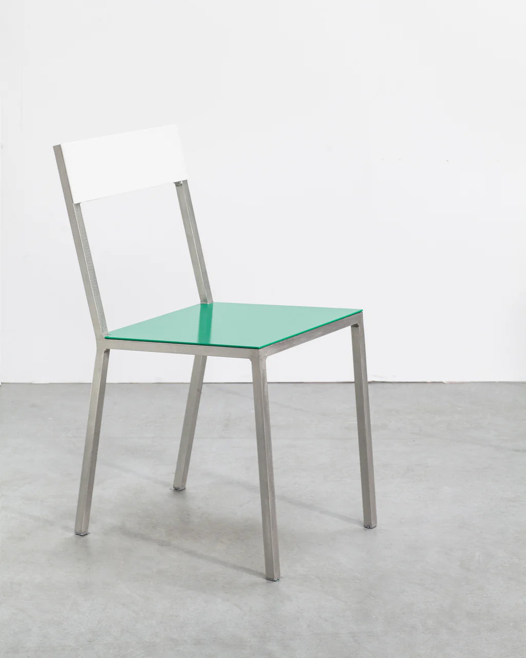 Scaun Alu green white