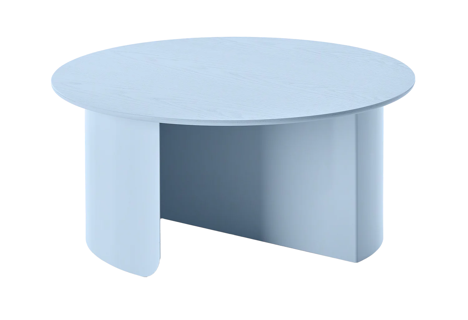 Plateau Coffee Table Round - Ice Blue