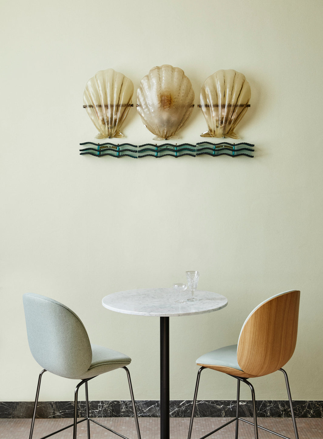Scaun De Bar Beetle - 3D Veneer - Șezut si Spătar Tapițat