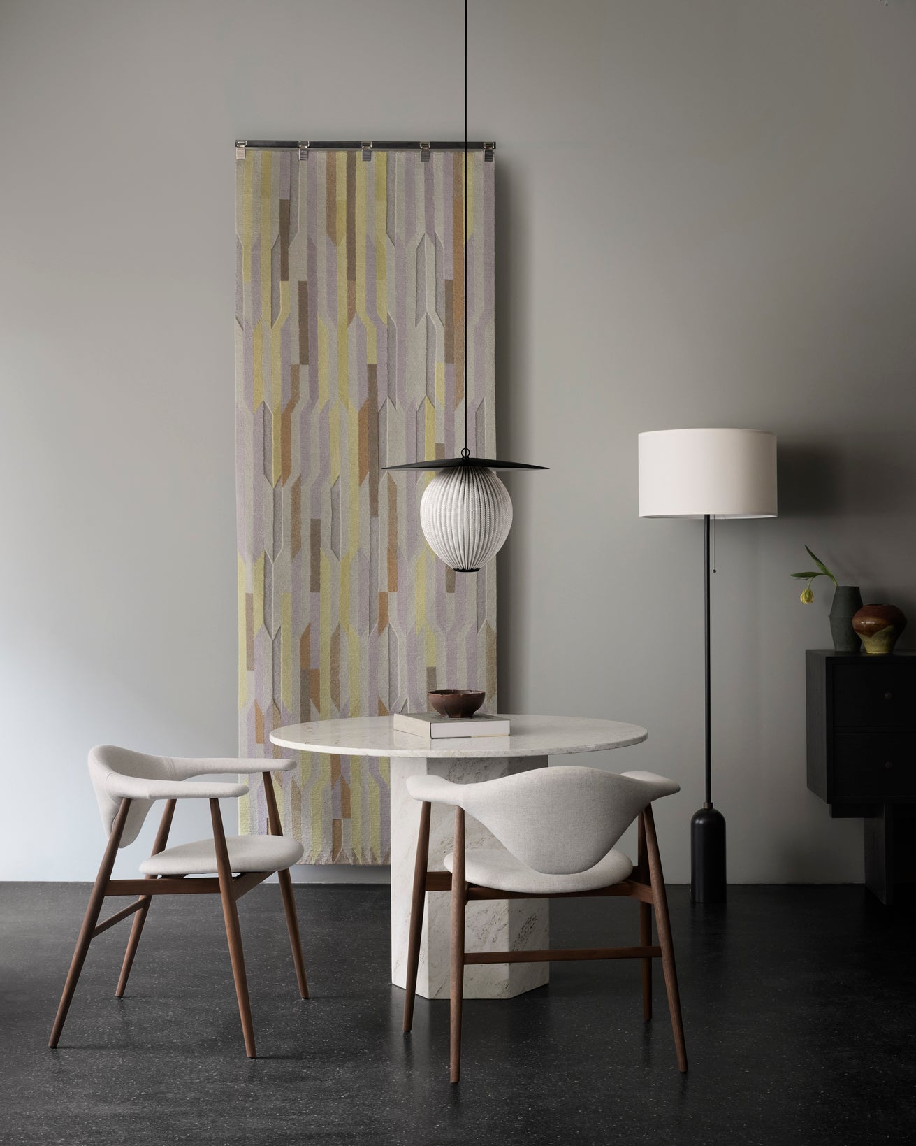 Masă De Dining Epic Rotundă - Neutral White