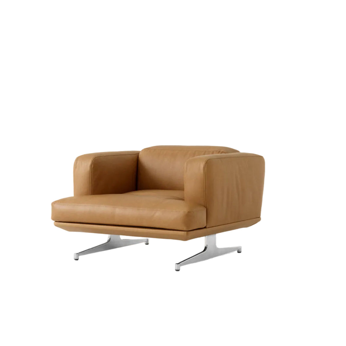 Inland AV21 Lounge Chair - Chrome legs