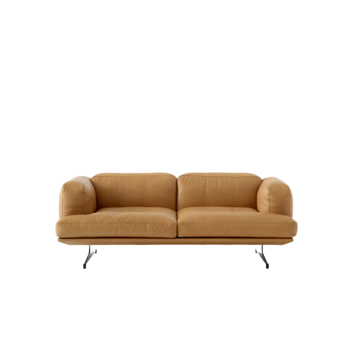 Inland AV22 Sofa - 2 seater - Chrome legs