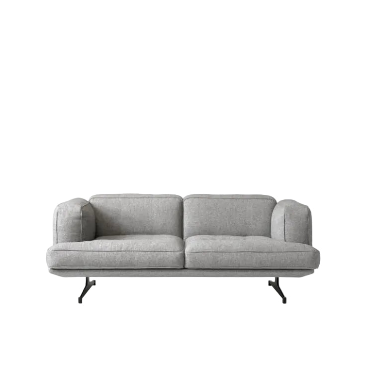 Inland AV22 Sofa - 2 seater - Black legs