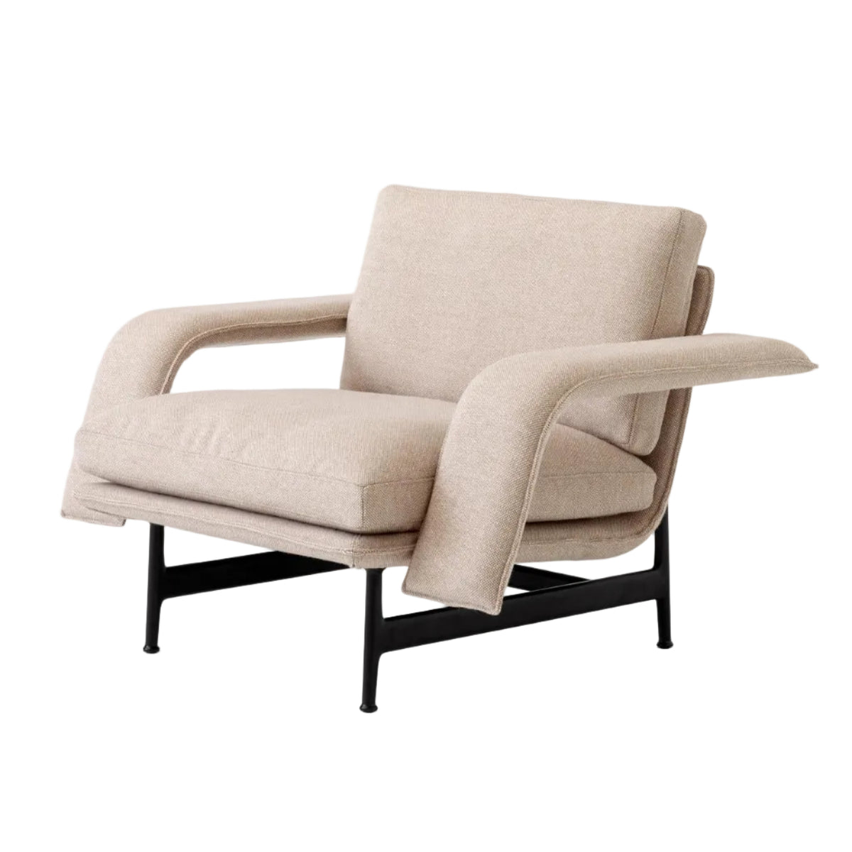Meantime AV29 Lounge Chair - Black legs