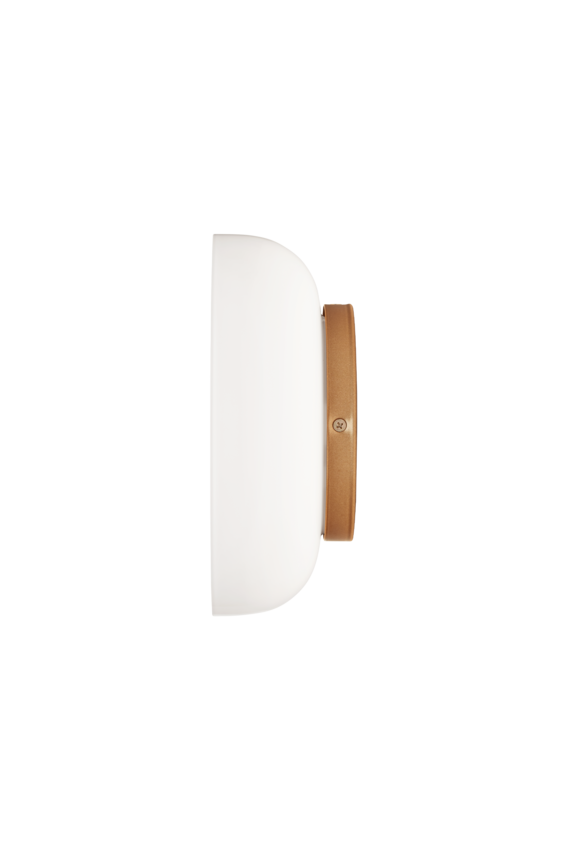 Blossi Wall / Ceiling Lamp - Nordic Gold / Opal White