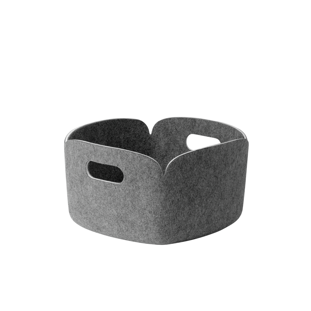Restore Basket Square - Grey Melange