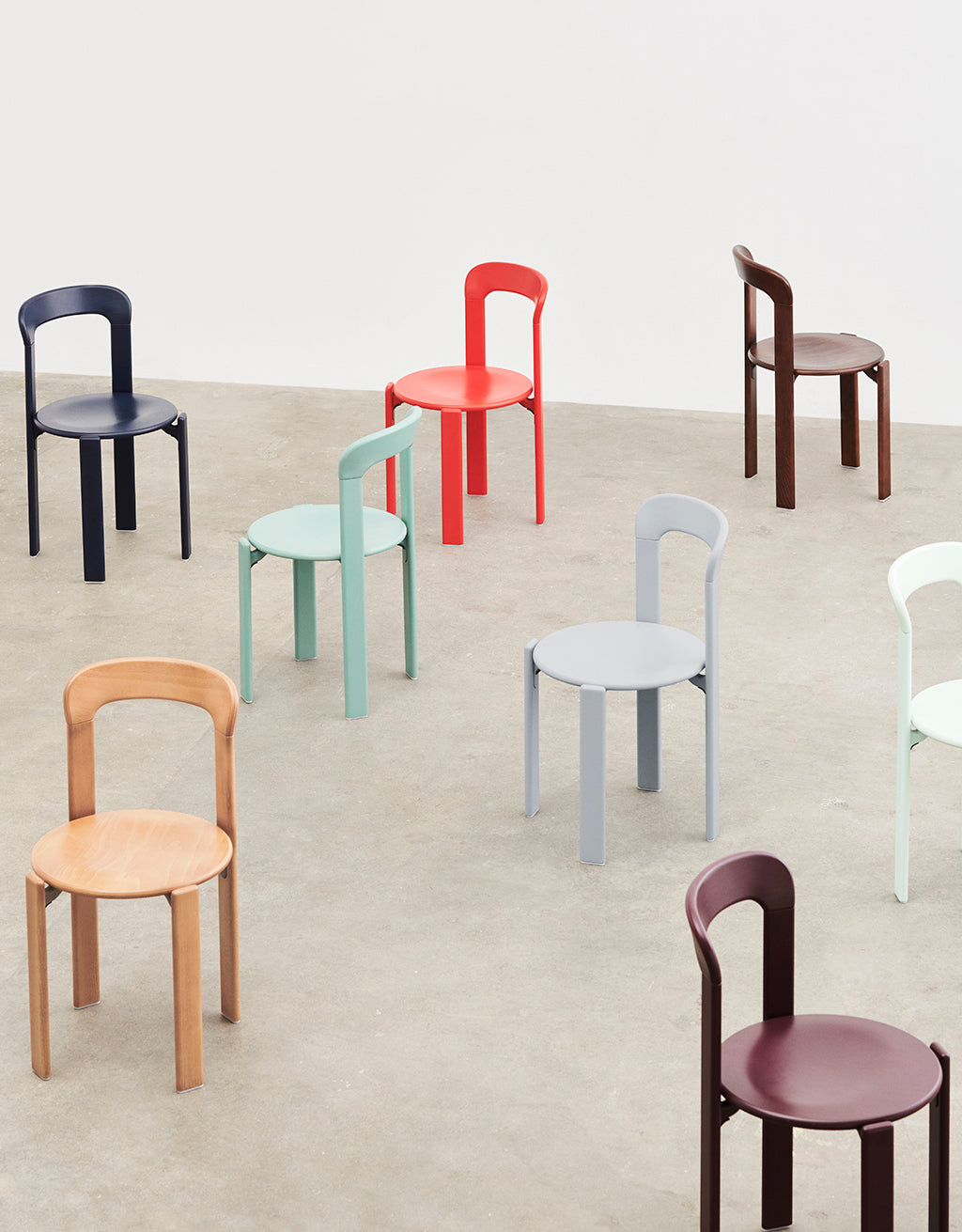 Scaun de dining Rey - Fall Green