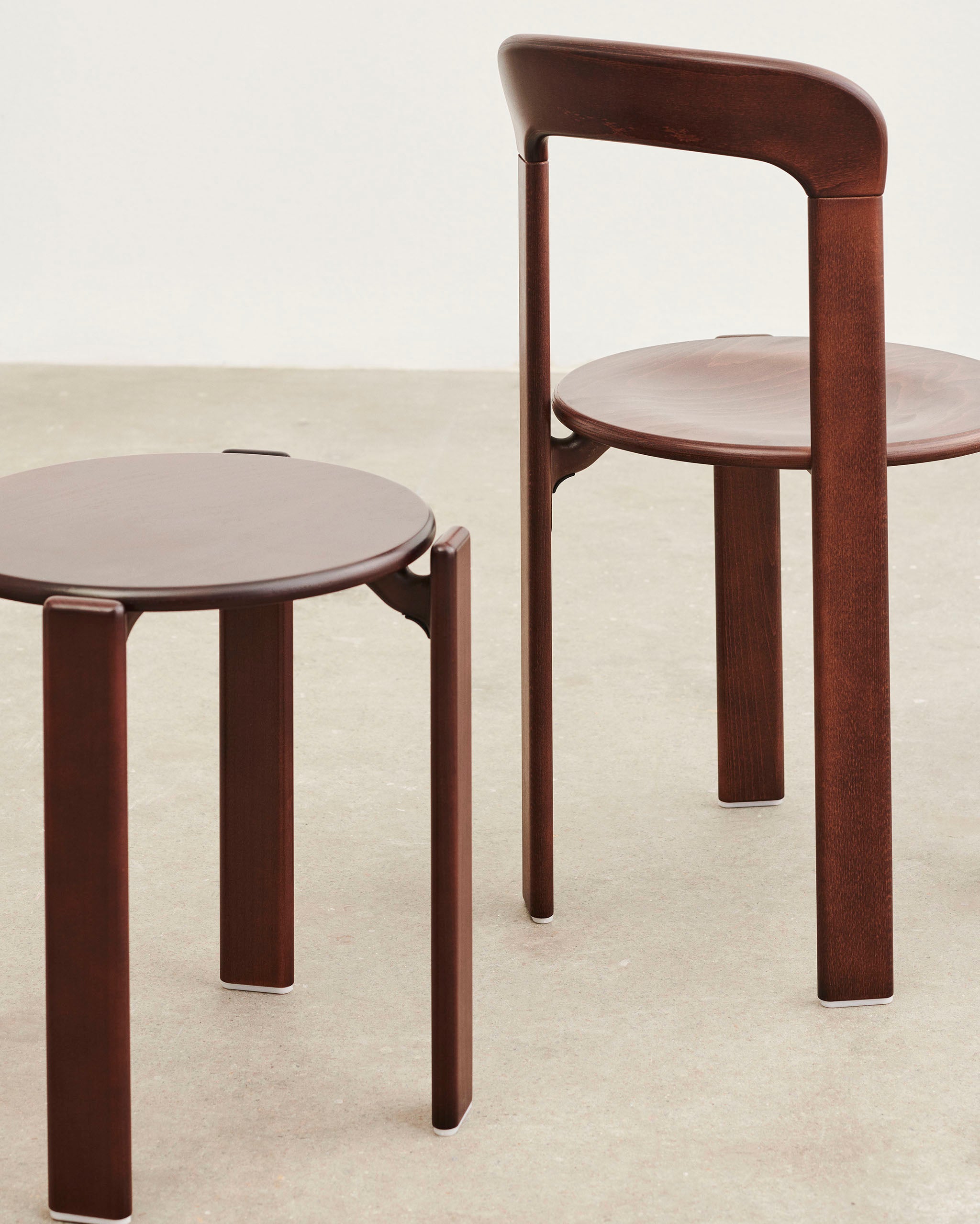 Rey Stool - Umber Brown