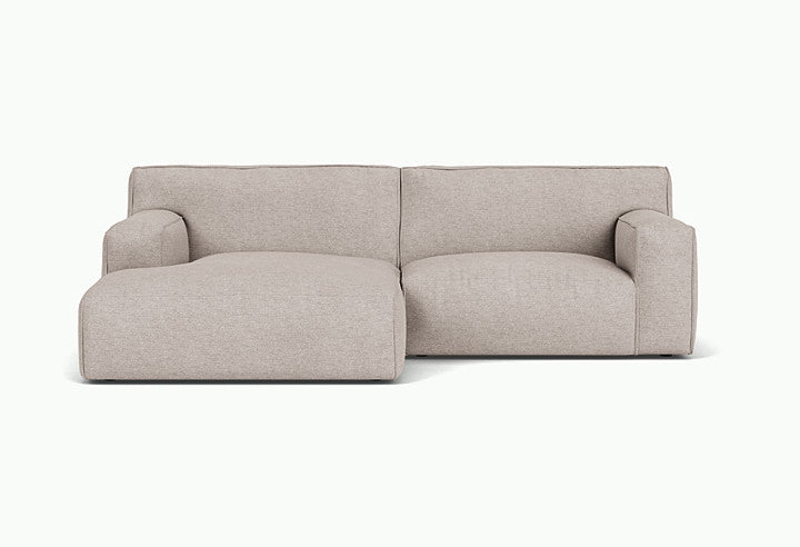 Canapea Clay Corner cu Longchair Mic - Stânga