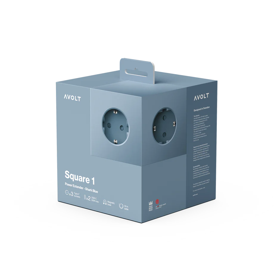 Square 1 USB-C - Shark Blue