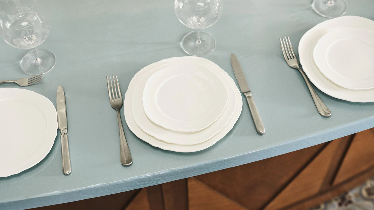 Farfurie Silhouette Dinner D27 cm - Set de 4