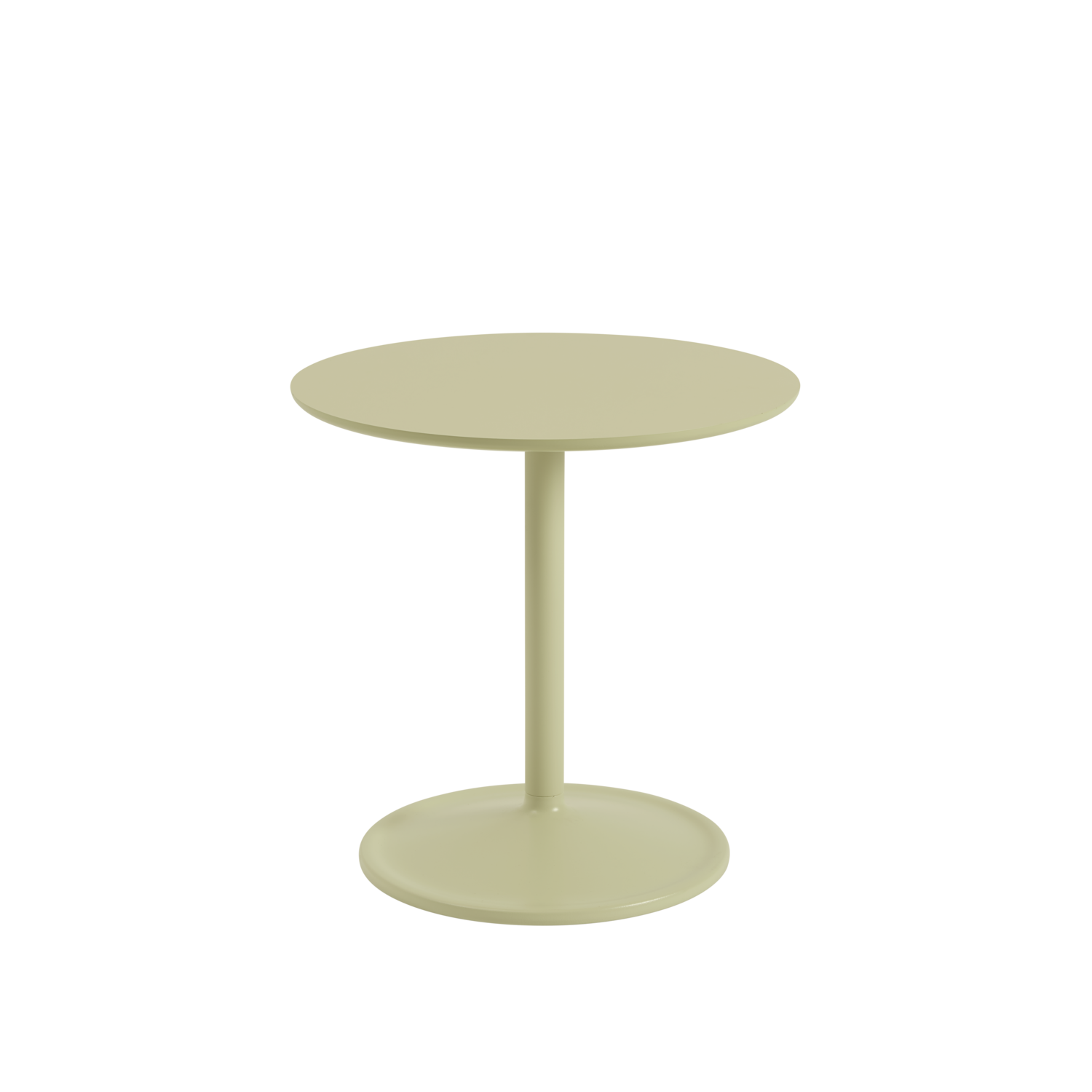 Soft Side Table - Beige Green Laminate/Beige Green