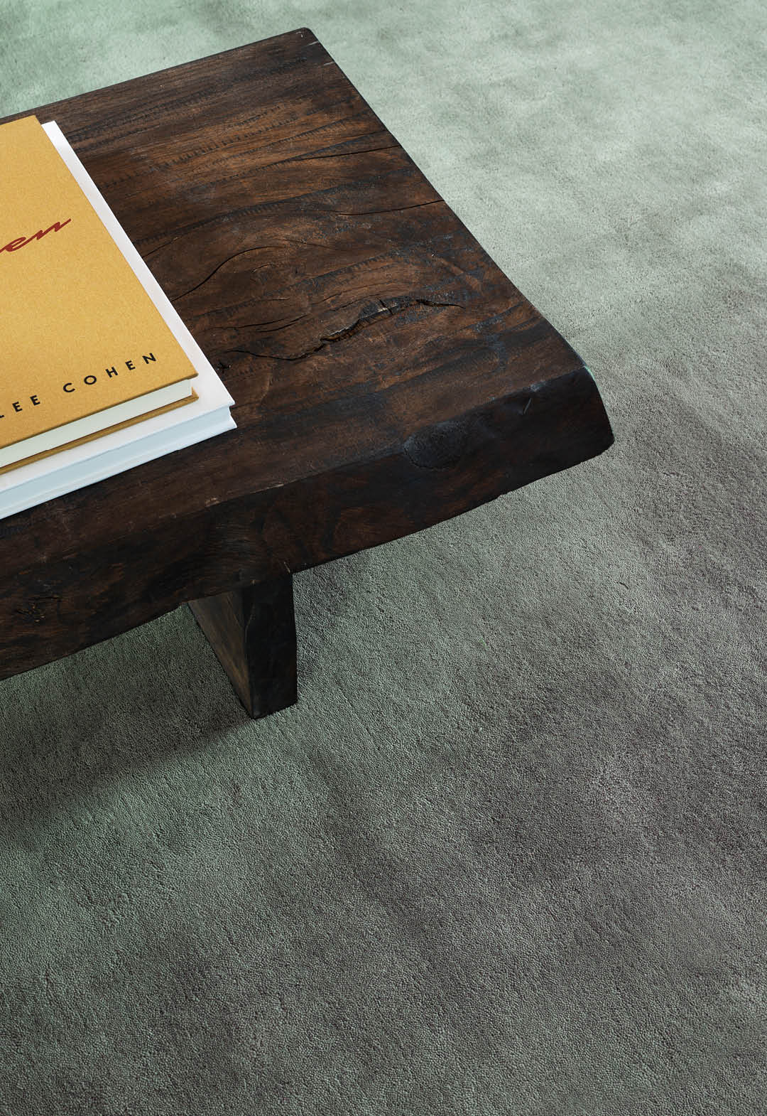 Solid Wool Rug - Sage