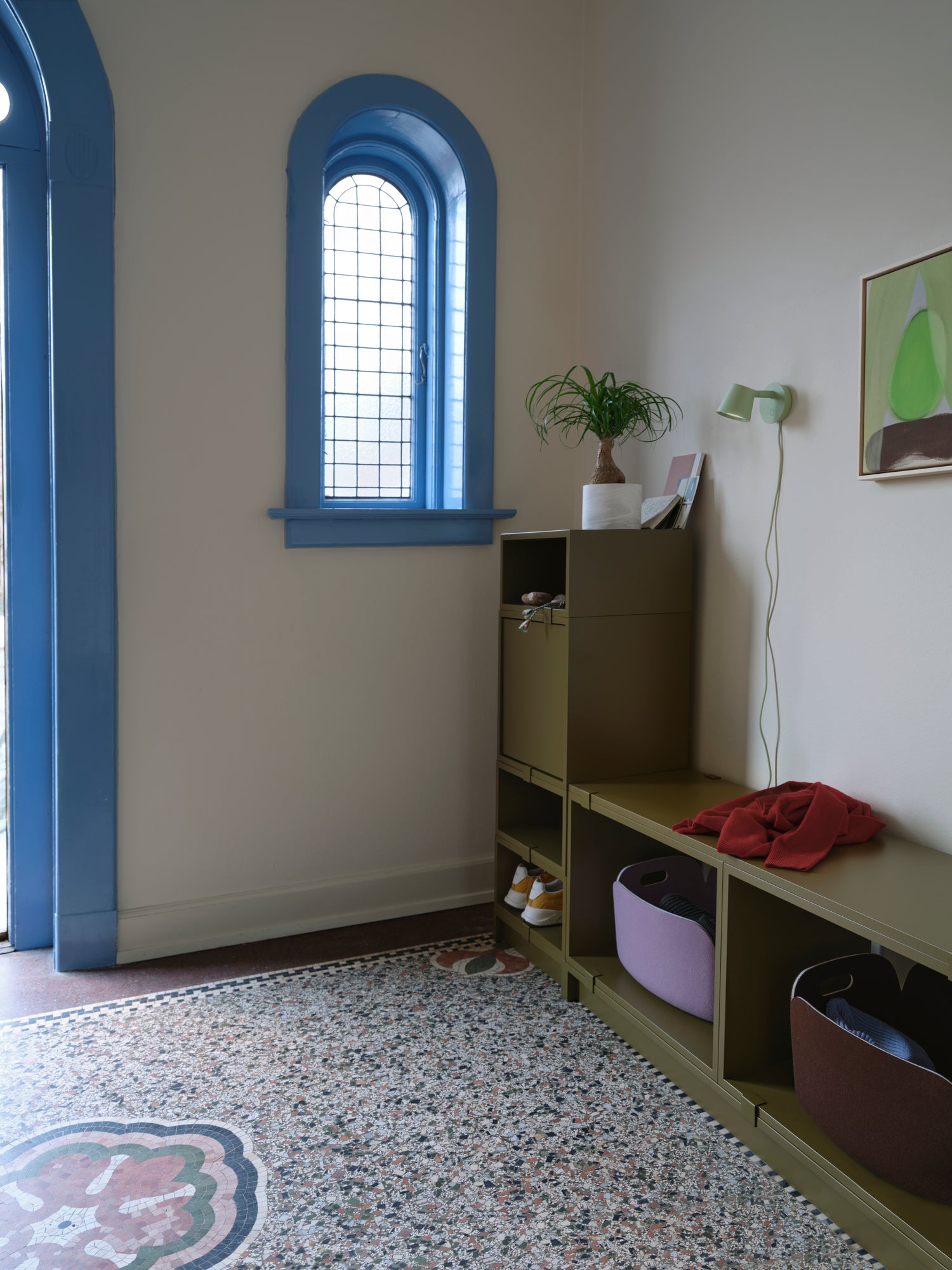 Sistem de depozitare Stacked - Configuratia 1 - Brown Green