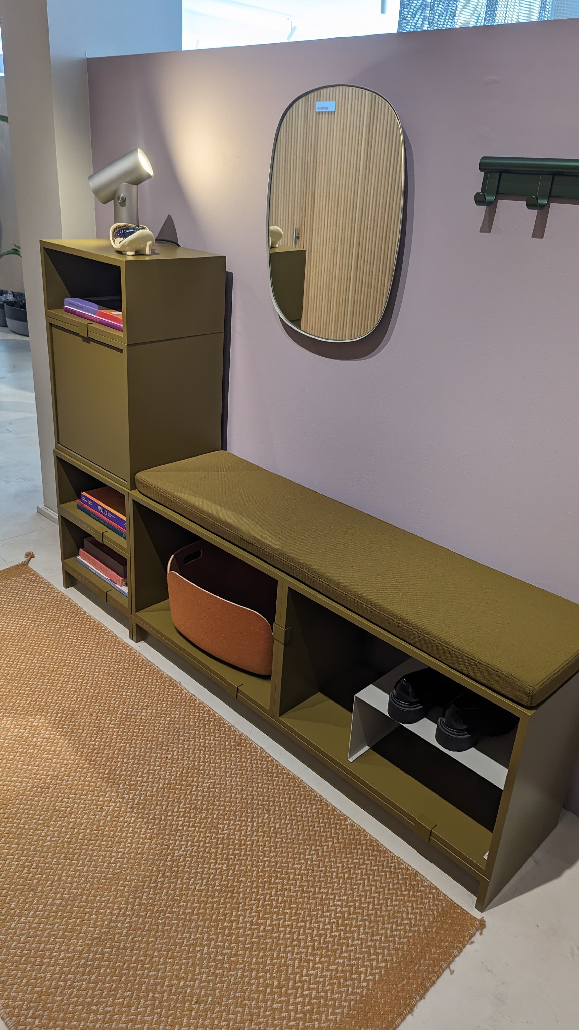 Stacked Storage System - Configuration 1 - Brown Green