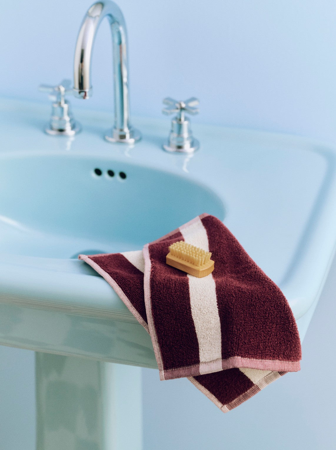 Prosop Stripe - Burgundy