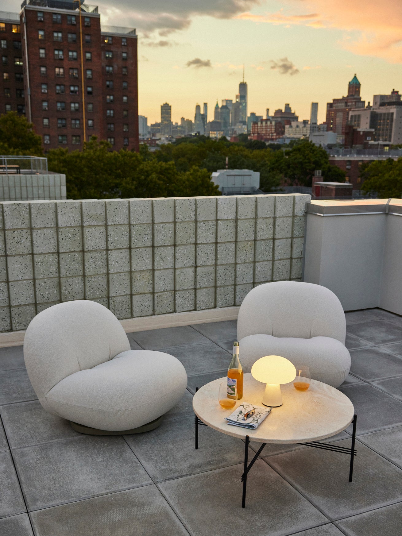 TS Outdoor Coffee Table - Round, Ø80