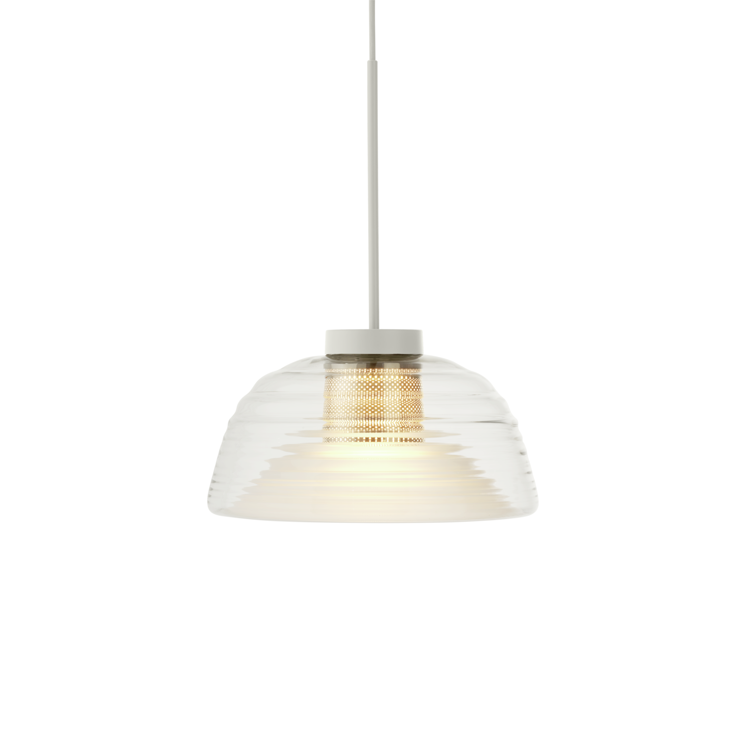 Two-Layer Pendant Lamp - Grey