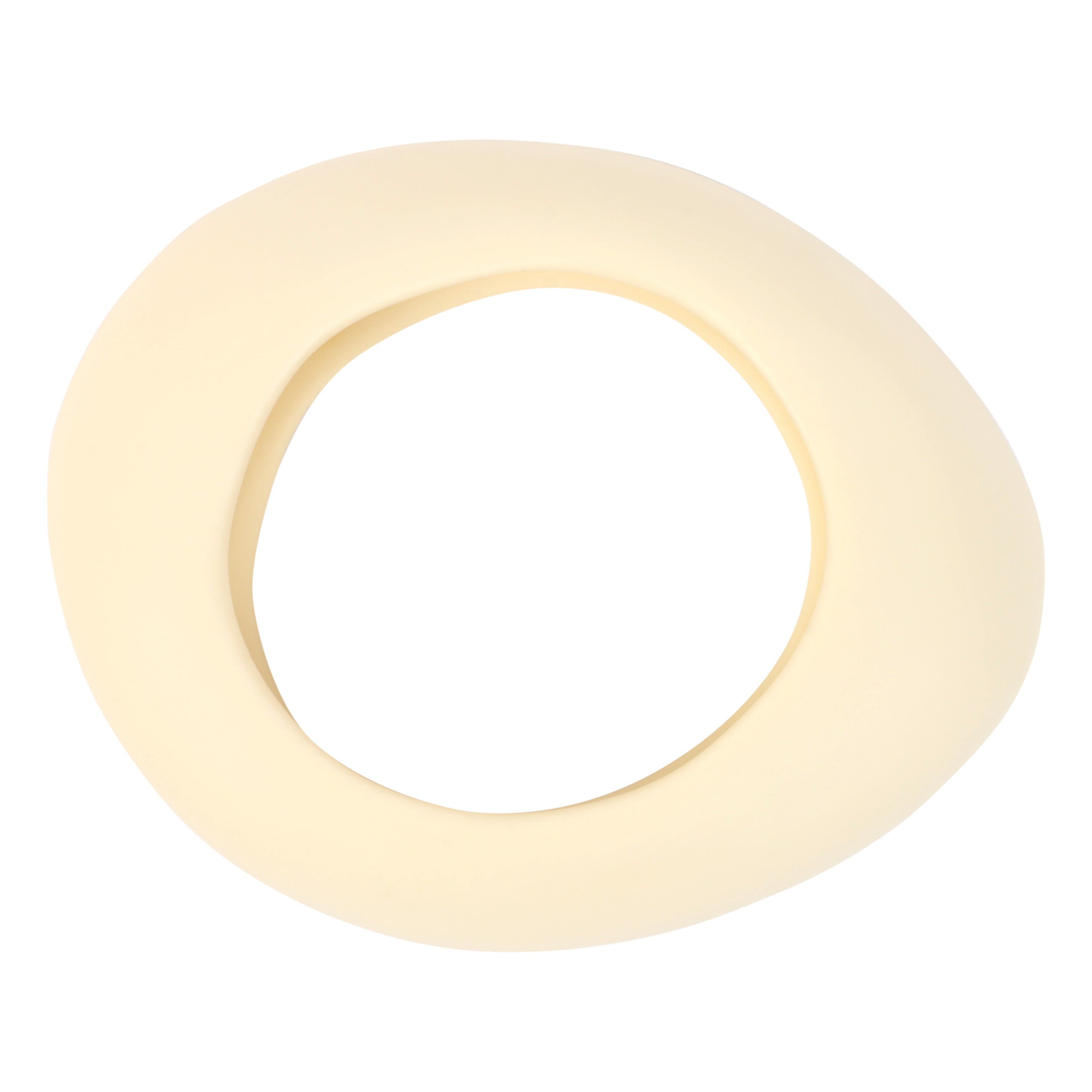 Medium Rock Bangle - Cream