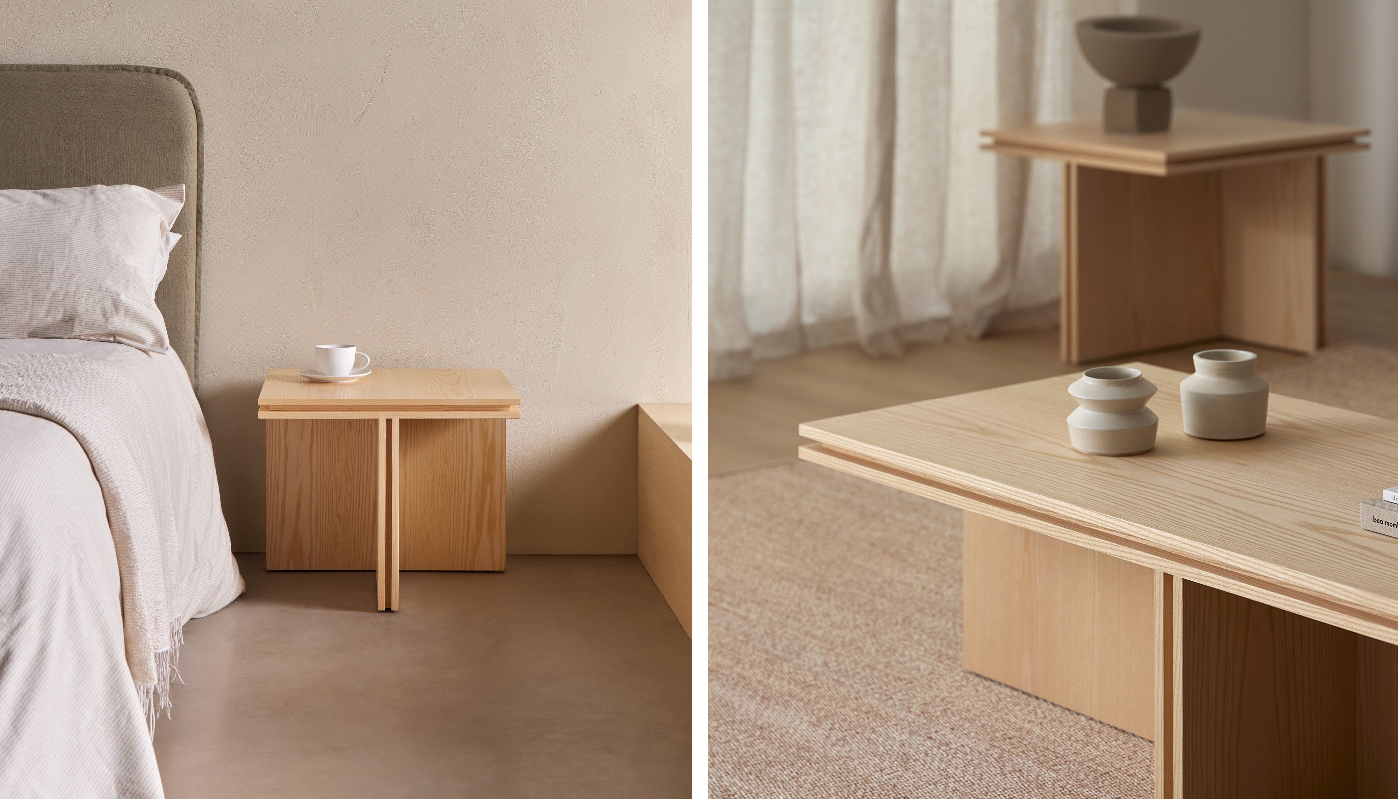 Slot Side Table