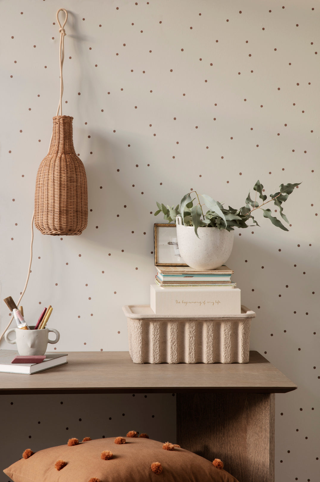 Mingle Table Rectangular - furnir închis