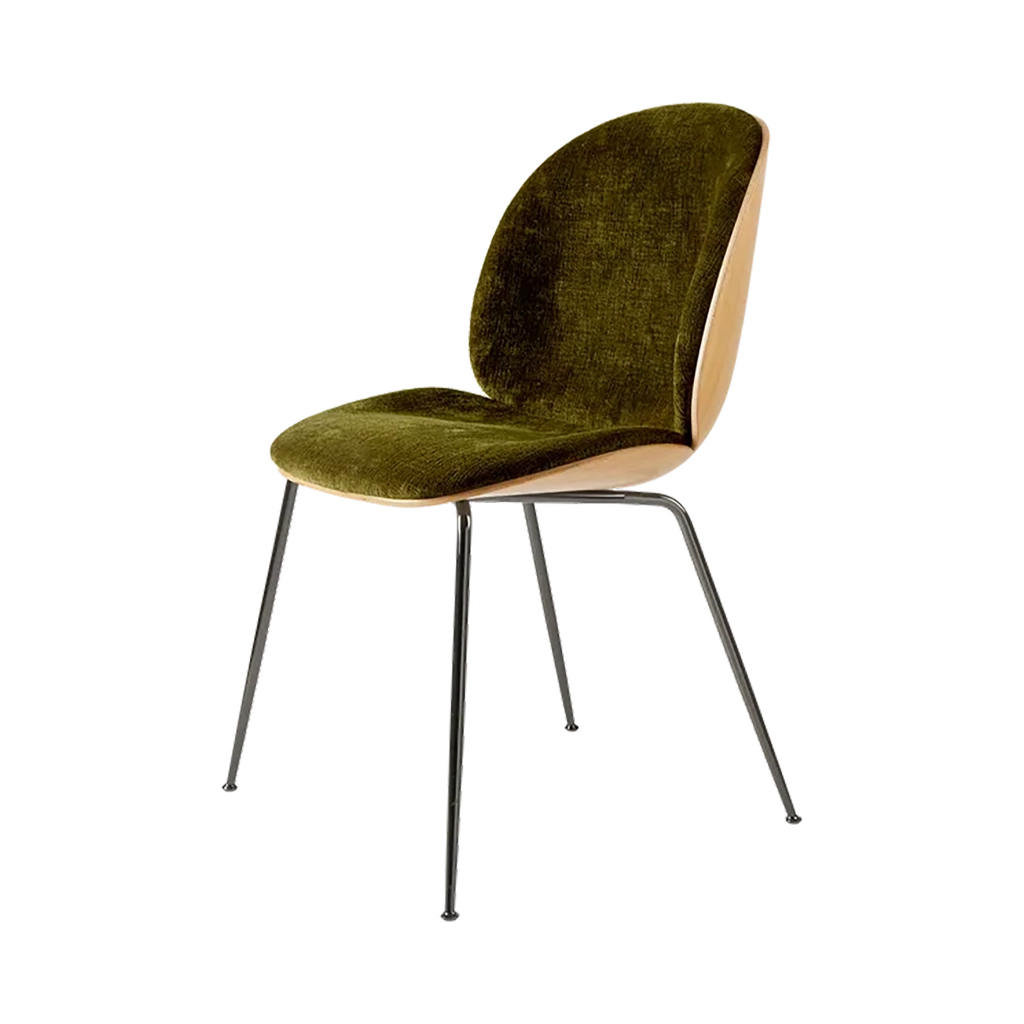 Scaun De Dining Beetle - 3D Veneer - Șezut și Spătar Tapițat