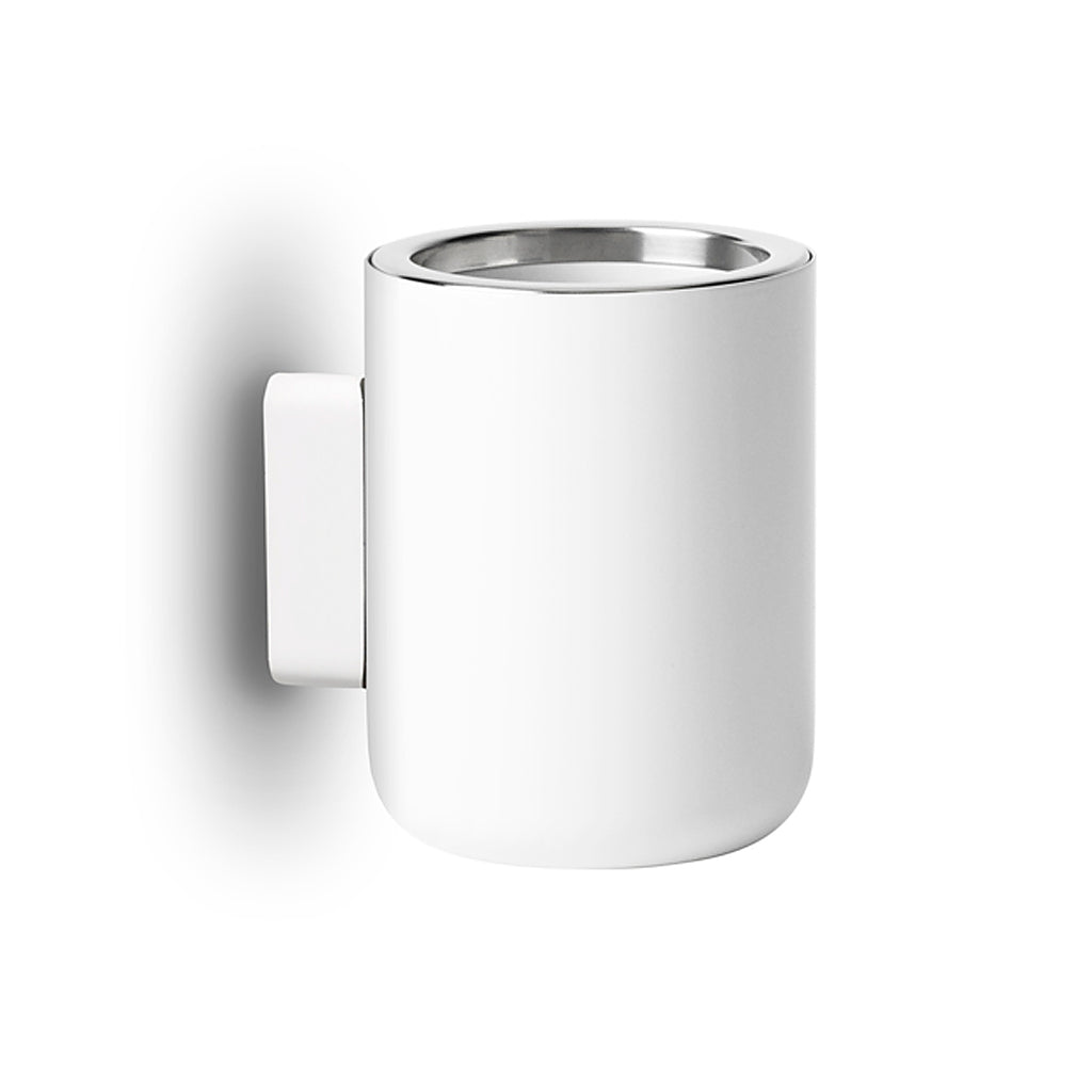 Toothbrush Holder, Wall - White