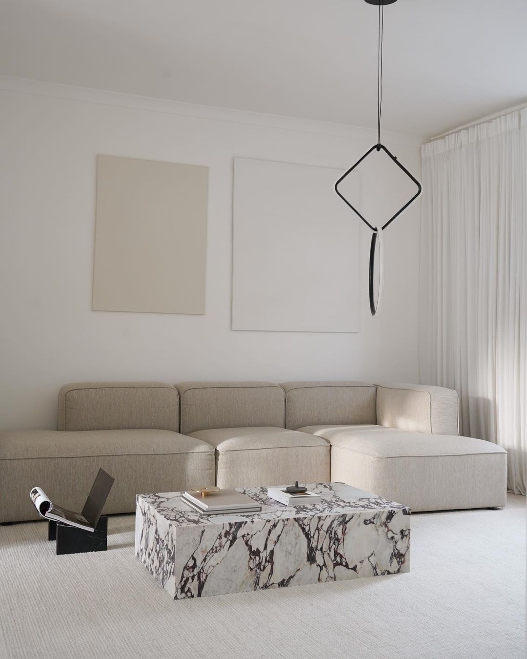 Corp de iluminat suspendat Arrangements Square Small