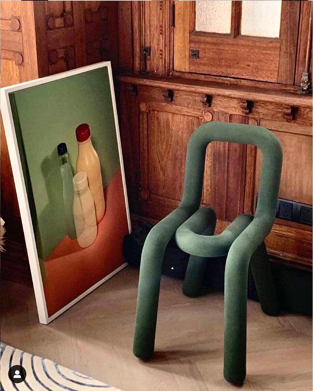 Scaun Bold - verde