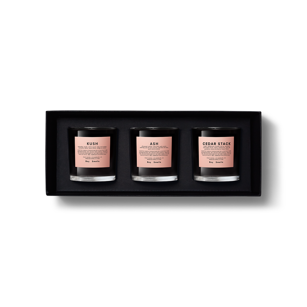 Kush, Ash & Cedar Stack Votive Set