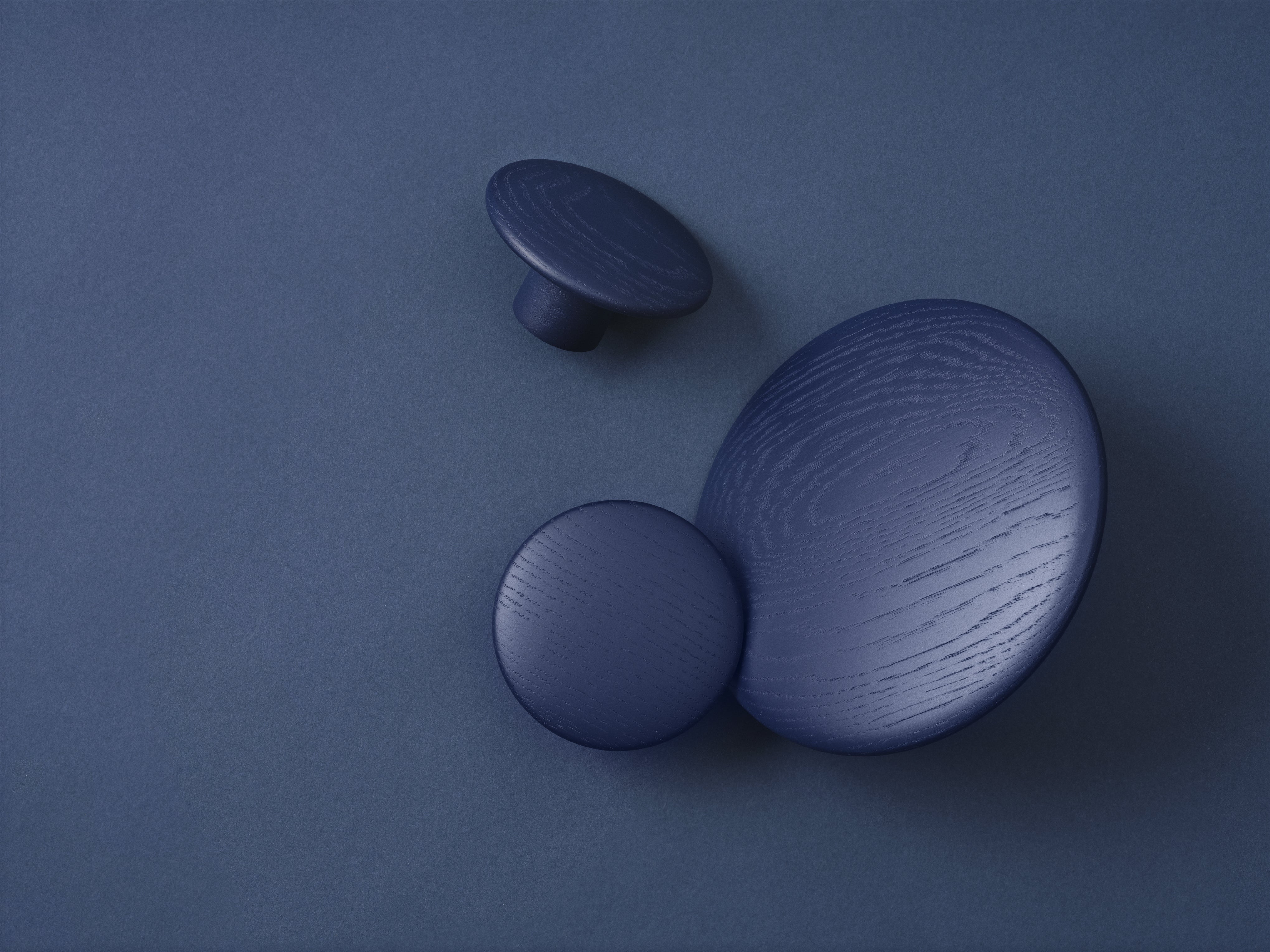 Dots Wood - Midnight Blue