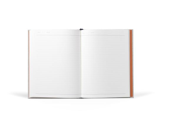 Even Work Journal, Large - Light Grey
