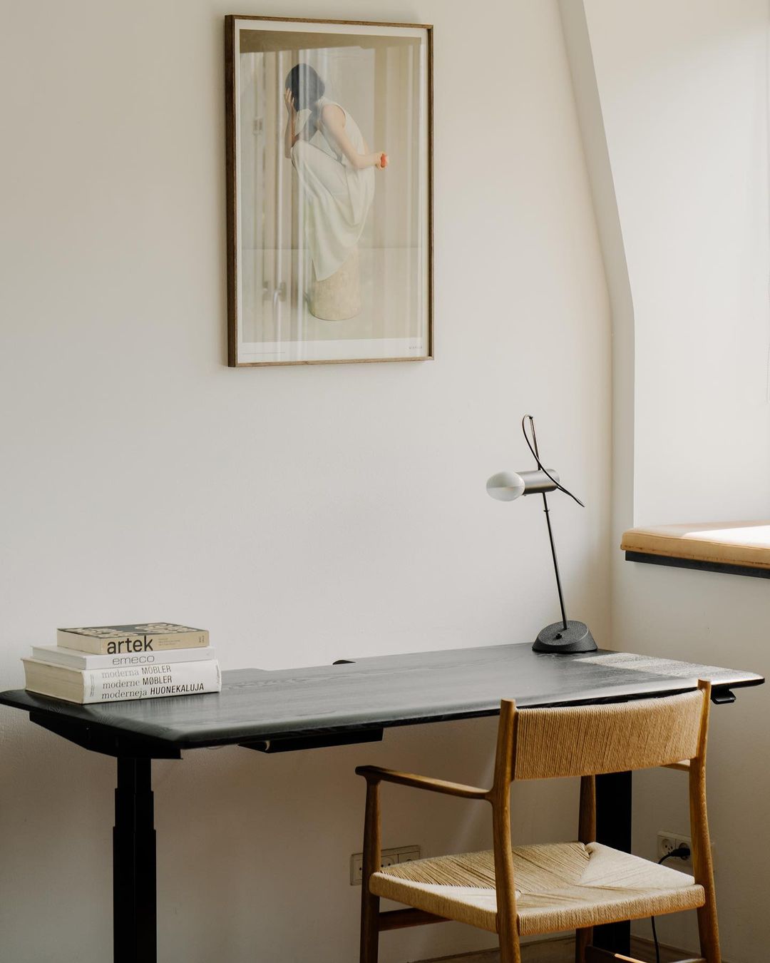 Lampă Model 566 - Negru