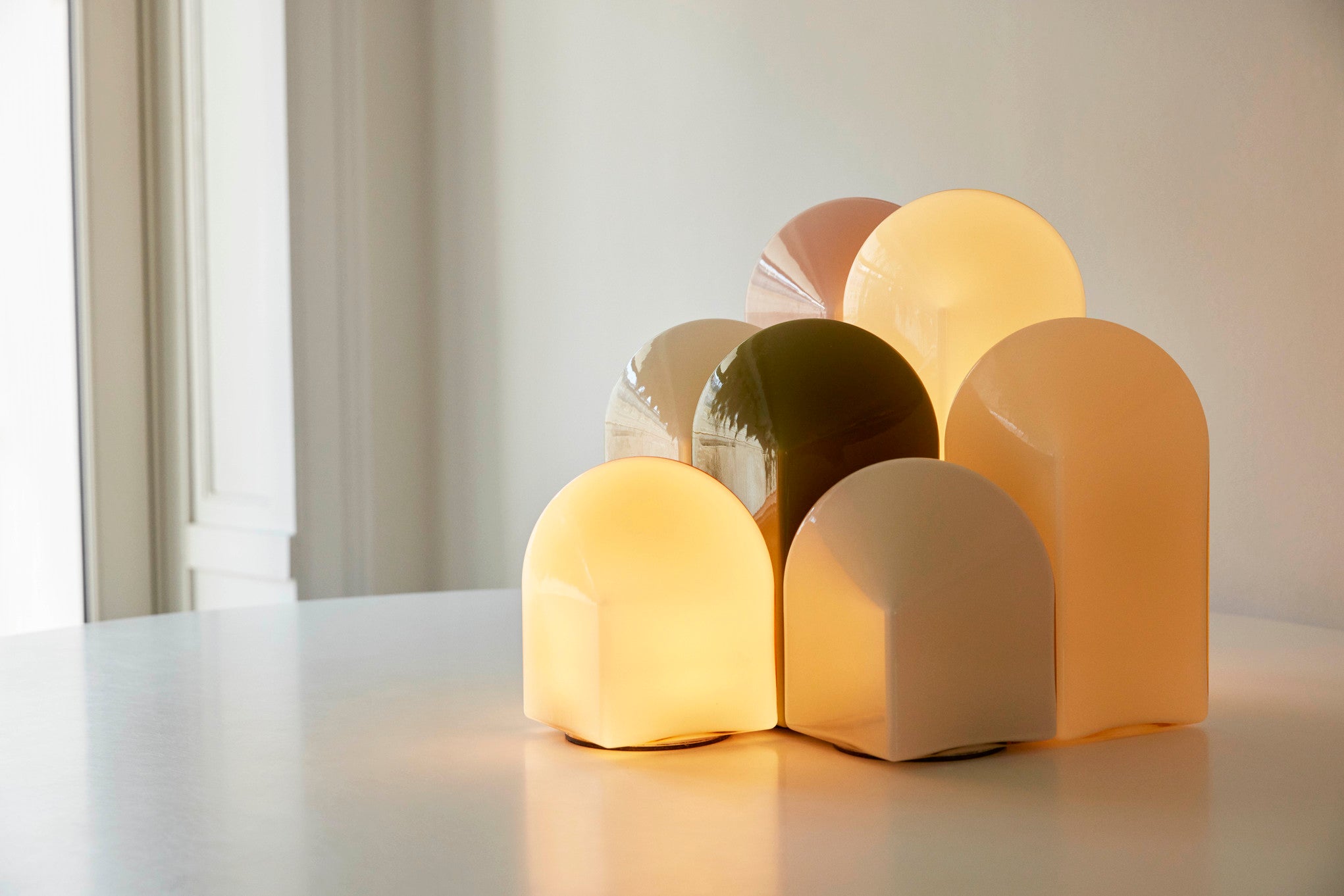 Parade Table Lamp 240 - Moss Green
